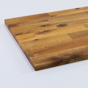 アカシア塗装集成材【15×300×910mm】(DIY 天板 棚板 カフェ風 ヴィンテージ ビンテージ カット対応)