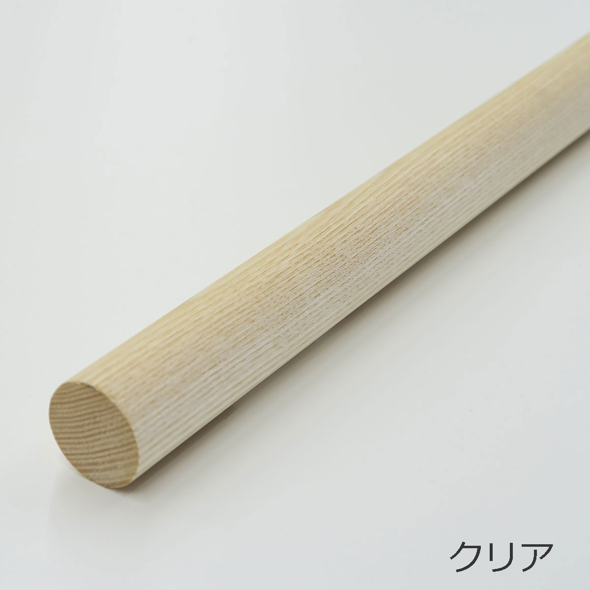塗装ホワイトアッシュ丸棒 【直径32×1820mm】 (DIY 木材 )