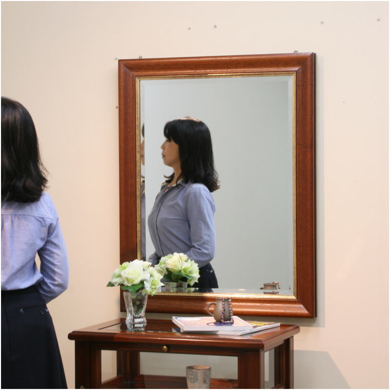 【fa1846】鏡 ミラー ウォールミラー 壁掛けミラー 大型 姿見 全身鏡 上半身用鏡 上半身用ミラー イタリア製ミラー ヨーロピアン調ミラー ロココ調ミラー アンティーク カジュアル クラシック 玄関 洗面所 寝室 リビングルーム [2]