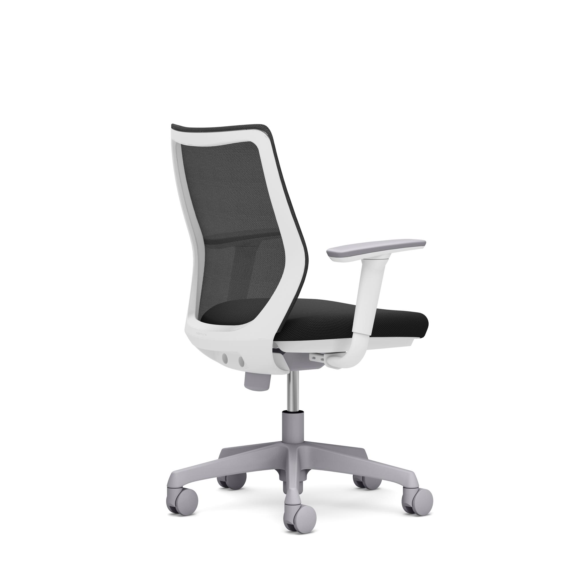 オカムラ CG-Mチェア CG91WR 可動肘 背メッシュ ホワイトフレーム ナイロンキャスター 【送料無料】 在宅ワーク テレワーク リモートワーク 書斎 パソコンチェア okamura-is-10016239 オカムラ 公式ショップ楽天市場店 サンプル画像2