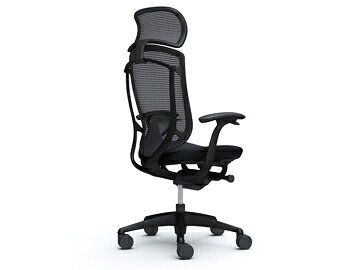 オカムラ コンテッサセコンダ チェア CC47MS EXハイバック 大型ヘッドレスト デザ...