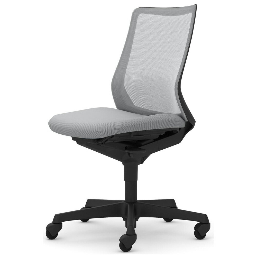 Rakuten - オカムラ Fluent フルーエント チェア ローバック 肘なし ブラックフレーム ゴムキャスター CB31JR