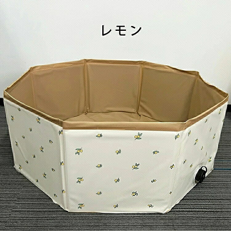 ペットグッズ プール 空気入れ不要 ビニールプール 折りたたみ 子供プール ペット...