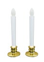 zmayastar 電池式 LED ろうそく ledキャンドル led線香 オレンジ の 灯り火を使わないので安全電気ろうそく 安心のろうそ(2セット) LEE-380