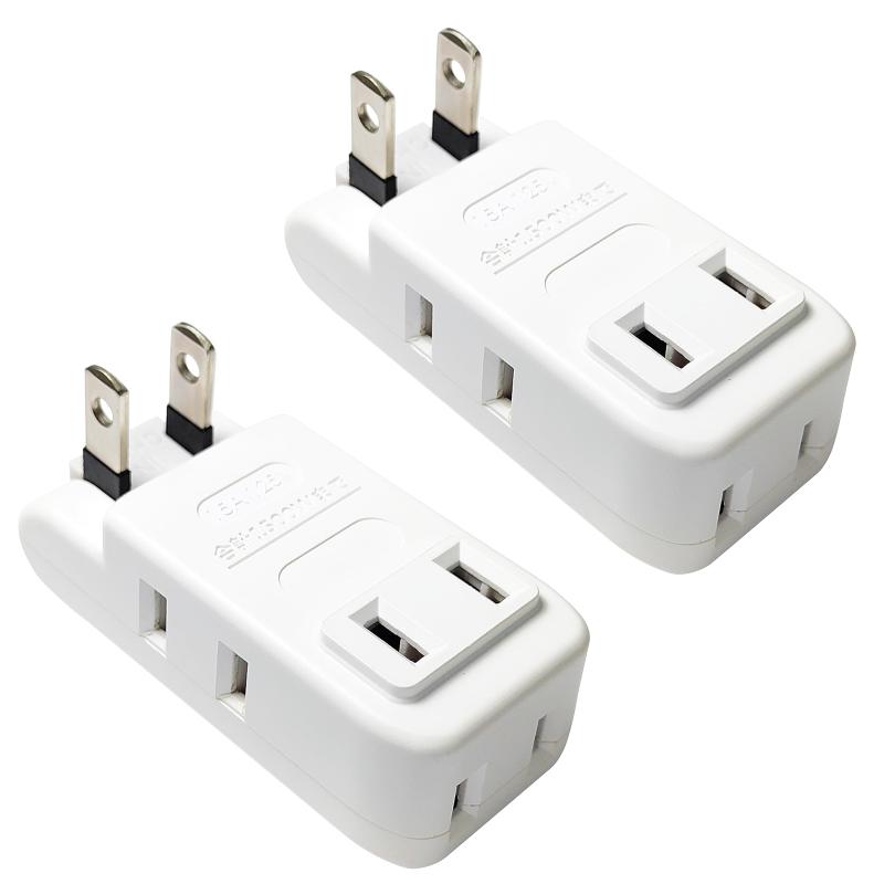 FOLESSAN コンセント タップ 4AC口 蛸足コンセント コンパクト マルチタップ oa タップ 充電タップ 超薄型設計 タコ足配線 180°スイングプラグ 4個口 分岐 トリプルタップ