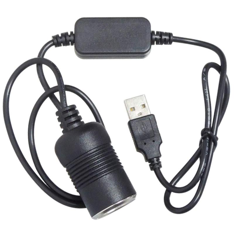 樂天商城 - KAUMO USB → シガーソケット12V 昇圧 12W対応 変換ケーブル 80cm