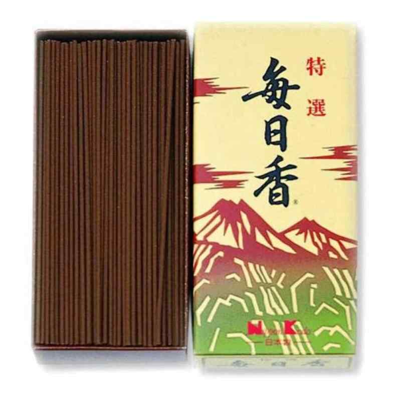 特選毎日香 バラ 1個商品サイズ (幅×奥行×高さ): 76mm×37mm×158mm内容量:130g原産国:日本対策・効果:リラックス特徴:ナチュラル・自然派香り:ウッディ貴重な香木沈香の気品のある香りです。材質 : タブ粉、香料