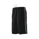 wundou(ウンドウ) パイピング トレーニング ハーフ パンツ 吸汗 速乾 ジャージ ブラック P2080-34 ブラック