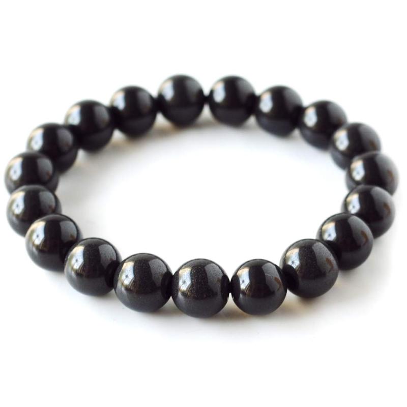 黒色北投石 ブレスレット 10mm 台湾�