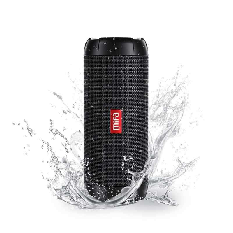 MIFA WildRod Bluetoothスピーカー IP67防水/Bluetooth5.3/Type-C充電/30W出力/完全ワイヤレスステレオ対応/パッシブラジエーター搭載/低音強化/PartyAdd機能対応/デュアルデバイス接続/RGB LEDラ