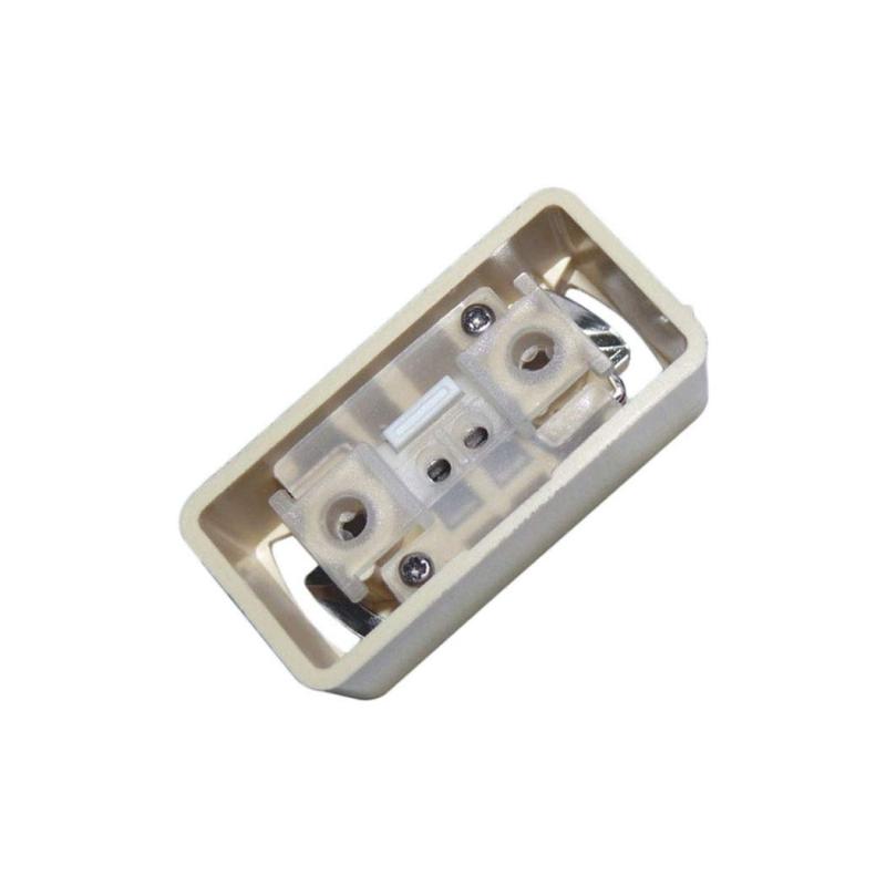 Pinzv 角型ひっかけシーリング 簡単取付 工事不要 引掛シーリングボディ PSE認証 一年 白い 1個入り- 6A 125V