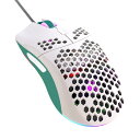 A.JAZZ M1ゲーミングマウス 有線 USB接続 ハニカムデザイン 超軽量69g DPIボタン付き(2)