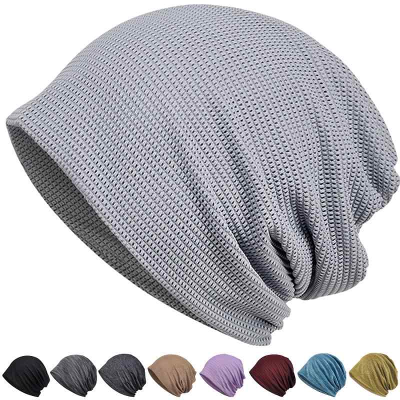 [Andeor] ニット 帽子 メンズ レディース 春夏秋用 【真夏でもひんやり冷感・締め付け感ゼロ・軽くてさわやか】 ニット帽 ニットキャップ 大きい