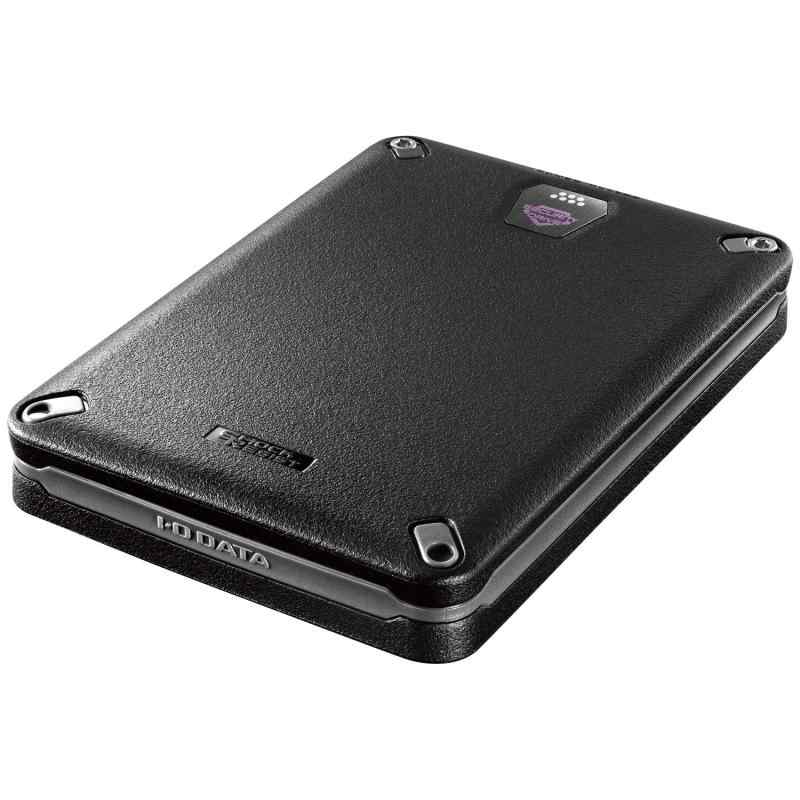 I-O DATA ハードウェア暗号化&amp;パスワードロック対応耐衝撃ポータブルHDD HDPD-SUTB