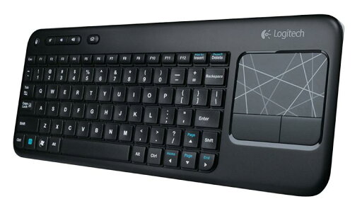 Logitech Wireless Touch Keyboard K400 with Built-In Multi-Touch Touchpad, Black 並行輸入 Logitech Wireless Touch Keyboard K400 with Built-In Multi-Touch Touchpad, Black 並行輸入