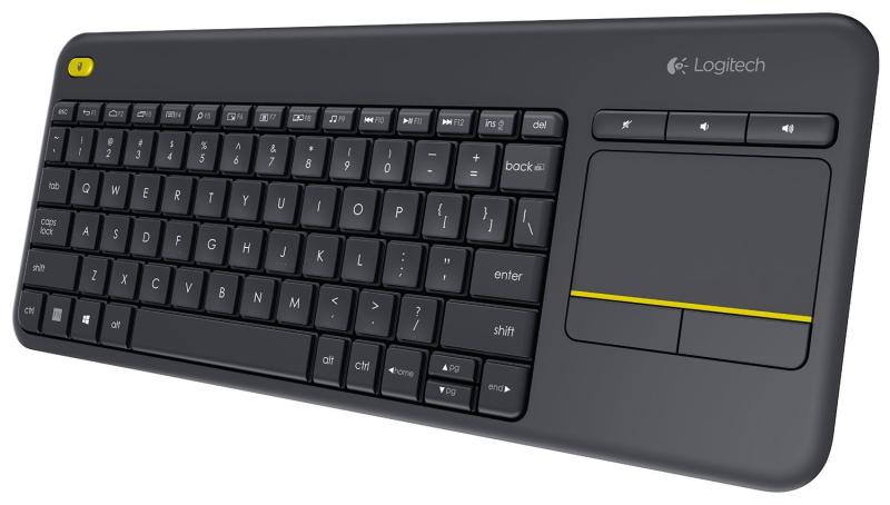 Logitech Wireless Touch Keyboard K400 Plus with Built-In Touchpad for Internet-Connected TVs [並行輸入品]