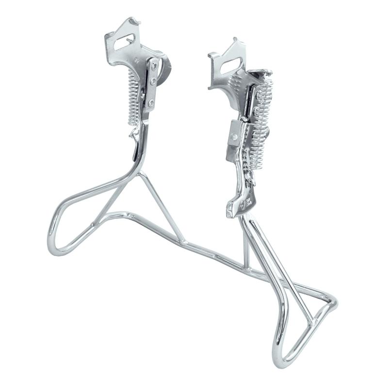 昭和インダストリーズ W-13SW 超ワイドガッチリ両立スタンド 内装・変速機無用 メッキ