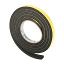 M METERXITY 片面EVAフォームテープ スポンジ接着剤 屋外 庭園用 15 mm x 8 mm x 2 m イエロー(3)