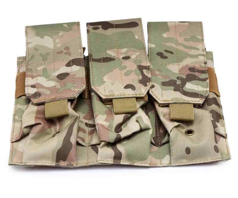 スポーツウエストバッグ メンズ レディース M4 トリプル マガジンポーチ Molleシステム 1000D ナイロン ミリタリー 装備 狩猟 射撃 サバゲー 登山 キャンプ アウトドア 普段使い ブラック コヨーテ 迷彩