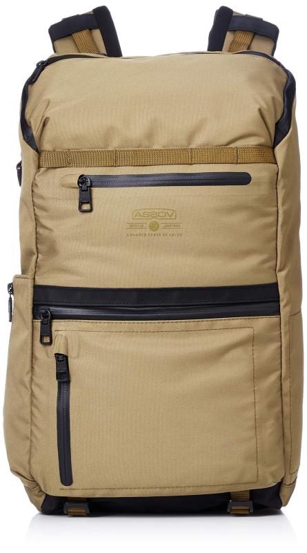  防水 リュック バックパック 通学 PC収納 WATER PROOF CORDURA 305D ROUND ZIP BACK PACK