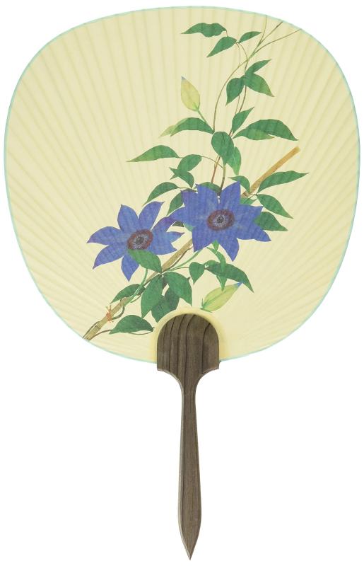 塩見団扇 うちわ 都の風 okashashop-10482498 櫻花舎楽天市場店 サンプル画像2