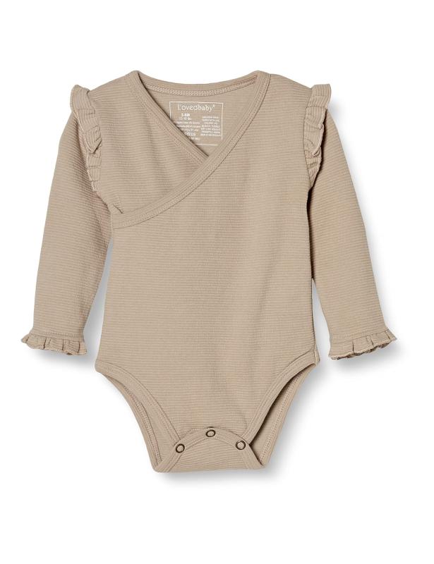 [L'ovedbaby] ボディースーツオーガニックボディースーツベビーガールズ