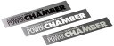ZERO1000 ZERO-1000 "POWER CHAMBER"ロゴステッカー ホワイト 702-A020