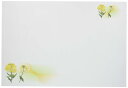 紙のたより ランチョンマット グラデーションマット 菜の花 100枚 14942