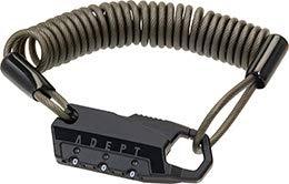 ADEPT（アデプト） M318 コンビネーションロック（ADT M318 BLK *21） LKW30500