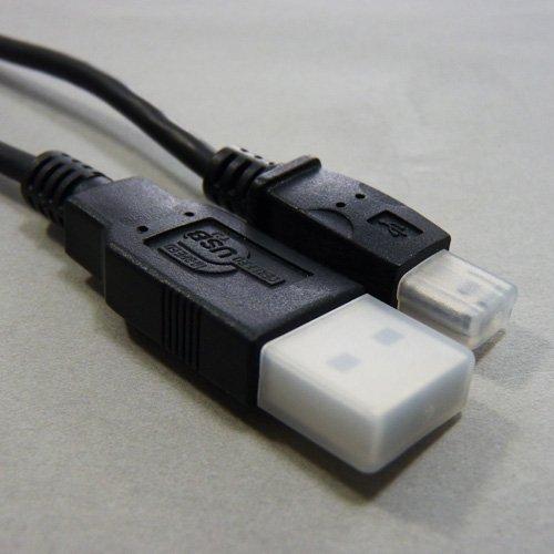 テクノベインズ USB Mini-Bケーブル両端保護キャップCBLUMNBUAK-W-6