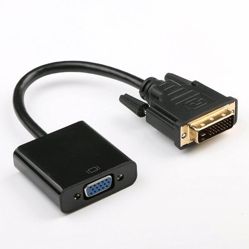 Like-You DVI-D 24+1 to VGA d-sub 変換アダプタ オス-メス dvi vga 変換ケーブル HDTV プラズマ DVD プロジェクター等に対応 (ブラック)DVI-D 24+1 オス to VGA d-sub メス 変換アダプタはDVI-D 24+1デジタル信号をVGA アナログ信号に転換するものです。対応システム：Windows XP/7/8/10/Vista、MAC OS 8.6/9及び以上のシステムです。最高解像度1920*1080/60HZ、3D、HDCP2.0に対応します。便利さ、使いやすいプラグアンドプレイ、ドライバをインストールする必要がないです。 ご注意：VGAが 音声出力に非対応です。良質素材採用：24AWG錫メッキ銅で構造された高品質のVGAケーブルで信号を安定で25m までの長距離伝送を実現することができ、LED大画面との接続も簡単に仕様：入力：DVI-D 24+1 デジタル信号、出力：VGA アナログ信号。本商品はDVI24+1/24+5のコネクタに対応します。DVI18+1/18+5のコネクタは非対応となります。