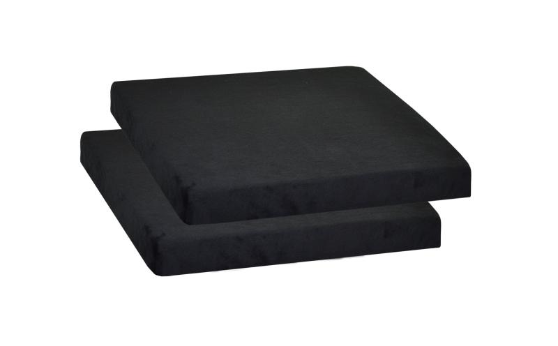 eiko.co.,ltd 低反発座布団クッション スクエアタイプ/ベロアタイプ 【体圧分散効果/優しい座り心地/ノ..