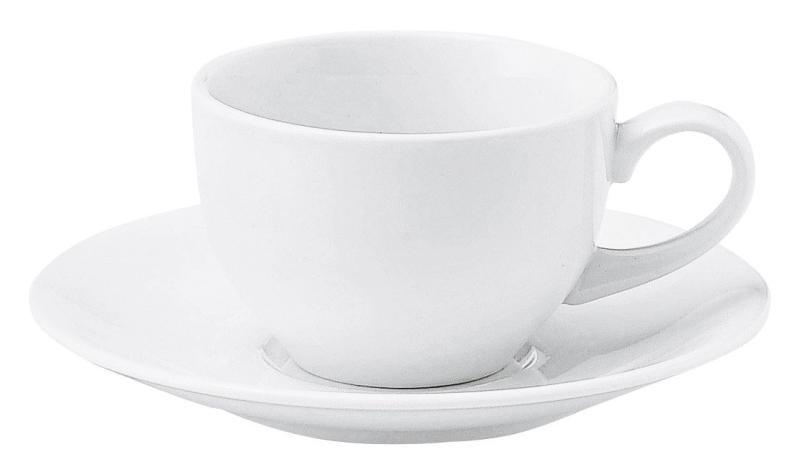 光洋陶器 カップ_ソーサー アーバンホワイト 180ml ティーカップ&amp;ソーサー 51800053&amp;50600055