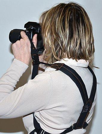 Trekking カメラネックストラップ 一眼レフ用 サファリ