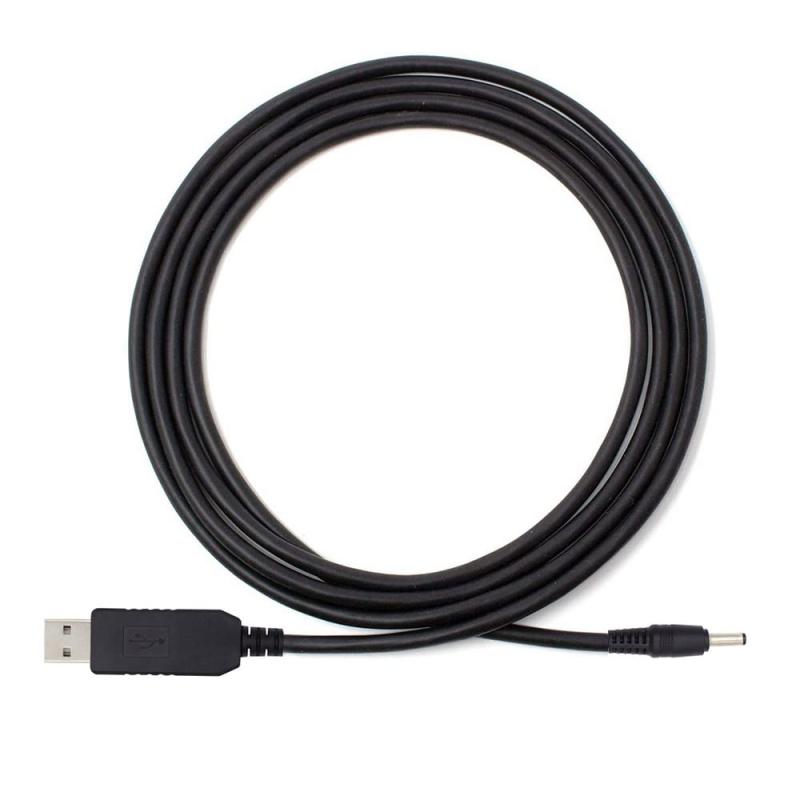 Rakuten - xiwai DC 5V への DC 12V USB の電圧暴徒は電源 USB 2.0 のタイプ A ケーブルを DC 5.5x2.1mm の USB DC 5V への DC 12V のコンバーター 1M 沸かせます