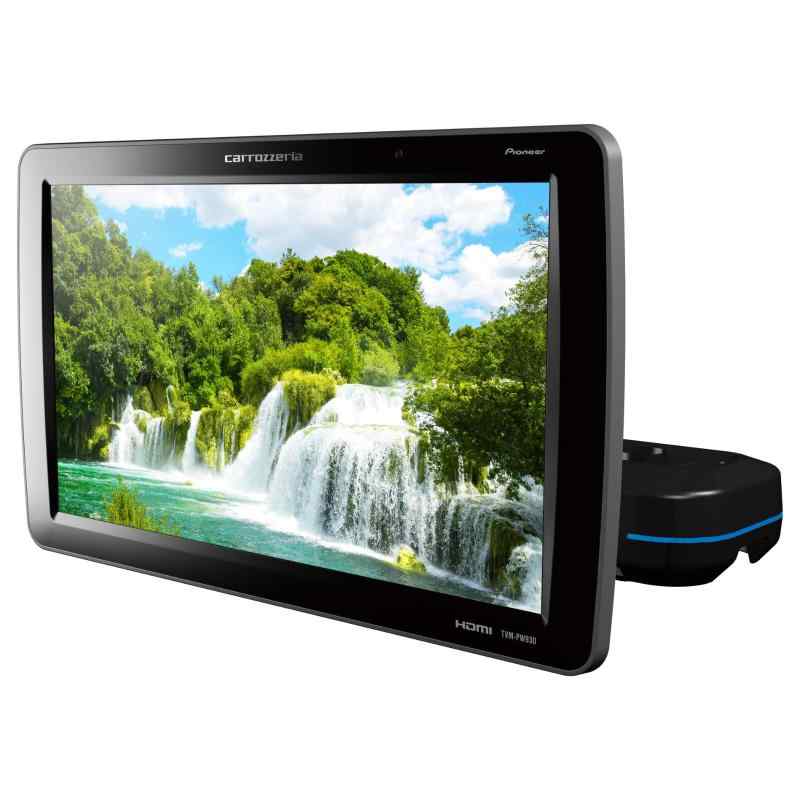 Pioneer プライベートモニター TVM-PW930-2 9インチ WVGA HIGHポジションタイプ カロッツェリア後部座席で自分専用の空間をつくりだすプライベートモニター入出力 : HDMI入力 1系統(480i/480p/1080i/720p)、RCA入力(映像) 1系統、RCA出力(映像)1系統、ヘッドホン出力1系統（HDMI専用）、USB給電1系統（DC5V/1A）画面サイズ:9インチリアシートで好きな映像を高精細で楽しめる座る方に合わせて見やすい角度に調節