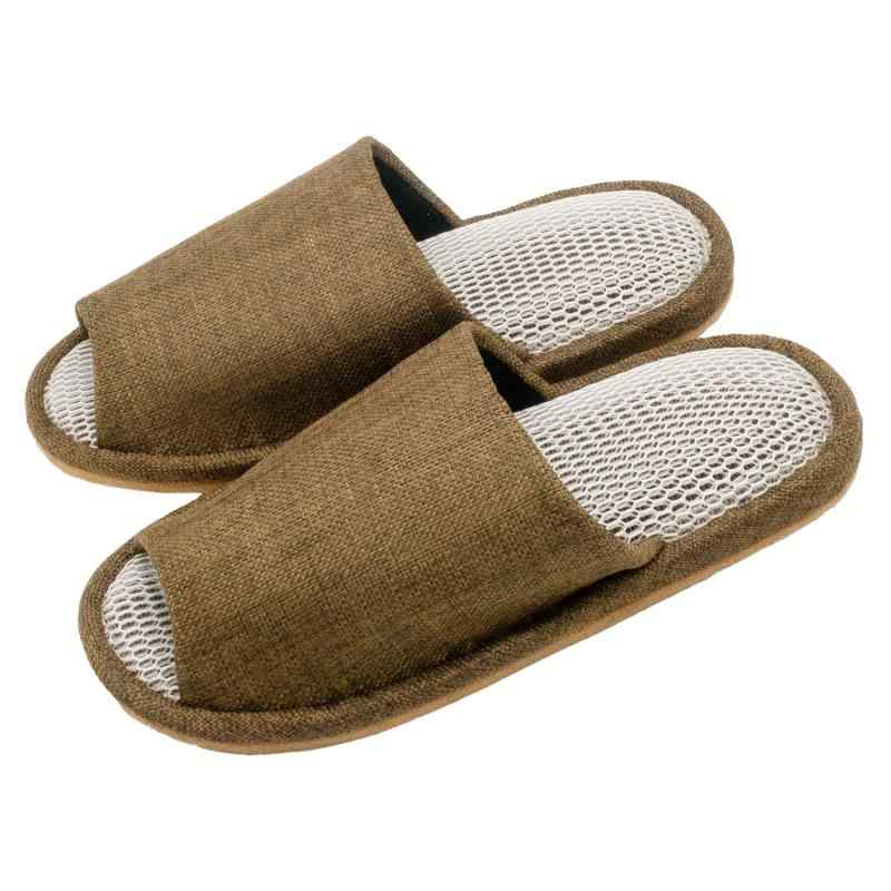 オクムラ スリッパ リネン風外縫い L