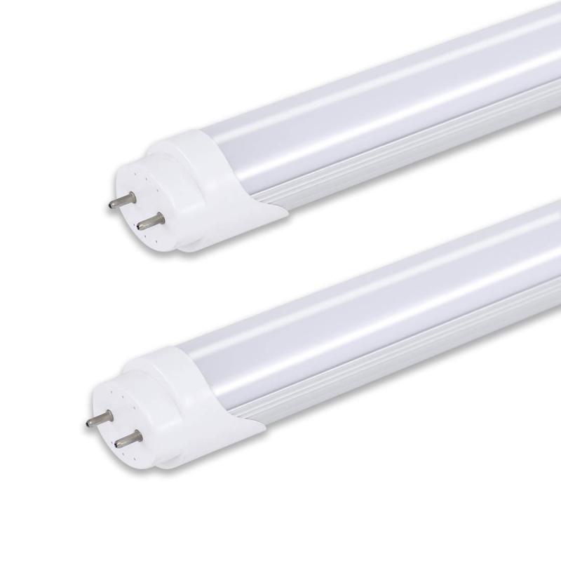 LED蛍光灯 40W形 器具一体型LED蛍光灯 T8 LED 直管 18W led 6000K-6500K 電球色天井照明 バーライト ベースライト120cm 蛍光灯器具セット led照明 工事不要 軽量 連結コード付属 スイッチ付き【6本入り】