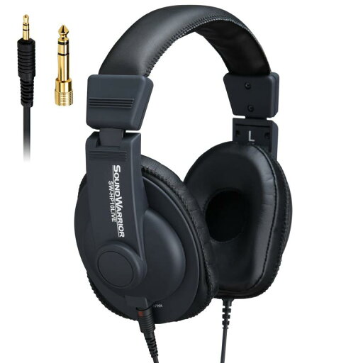 SOUND WARRIOR オンラインライブ ライブストリーミング 視聴用 ヘッドホン ヘッドフォン 密閉型 3.5mm 6.3mm 軽量 有線 臨場感 迫力 再現 日本製 SW-HP10LIVE SOUND WARRIOR オンラインライブ ライブストリーミング 視聴用 ヘッドホン ヘッドフォン 密閉型 3.5mm 6.3mm 軽量 有線 臨場感 迫力 再現 日本製 SW-HP10LIVE