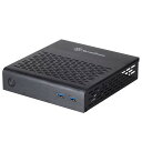 SilverStone Thin Mini-ITXケース ブラック SST-PT13B-USB3.0(2)