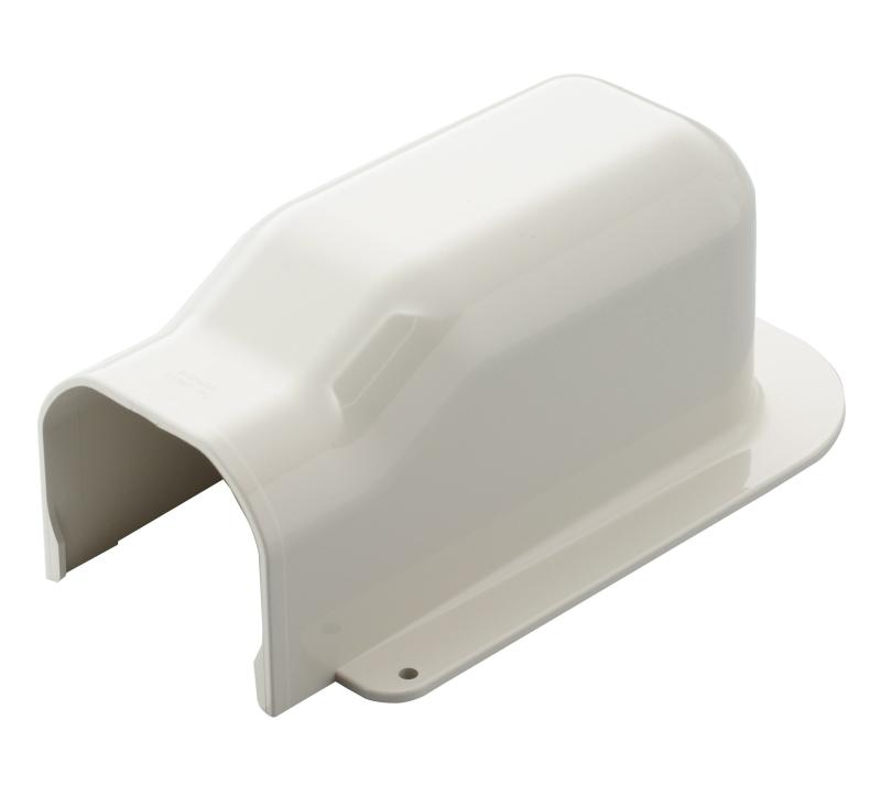 因幡電工 配管化粧カバー ウォールコーナー後付用 壁面取り出し アイボリー LDWA-70-I