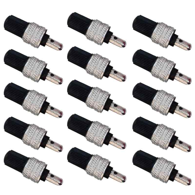 自転車バルブ 15個セット 自転車 バルブ 虫ゴム不要 自転車 空気長持ち バルブ バルブコア バルブ 変換..