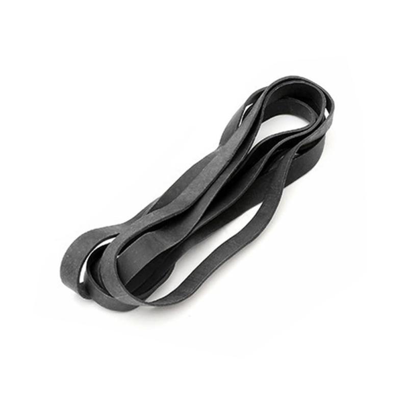 幅広輪ゴム ゴムバンド 伸縮性ゴム 黒 長い 太い ゴムバンド 結束 ラバーバンド 天然ゴム 弾性バンド 梱包バンド 梱包紐 ゴム リング 家庭 オフィス用 事務用品 長持ち 黒
