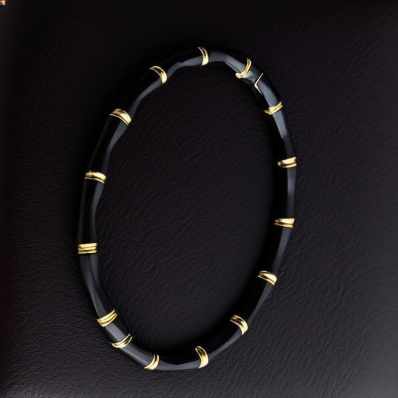 ブレスレット メンズ レディース ステンレス 竹節 シンプル C字 バングル 金 白 黒 春 ファッション 通..