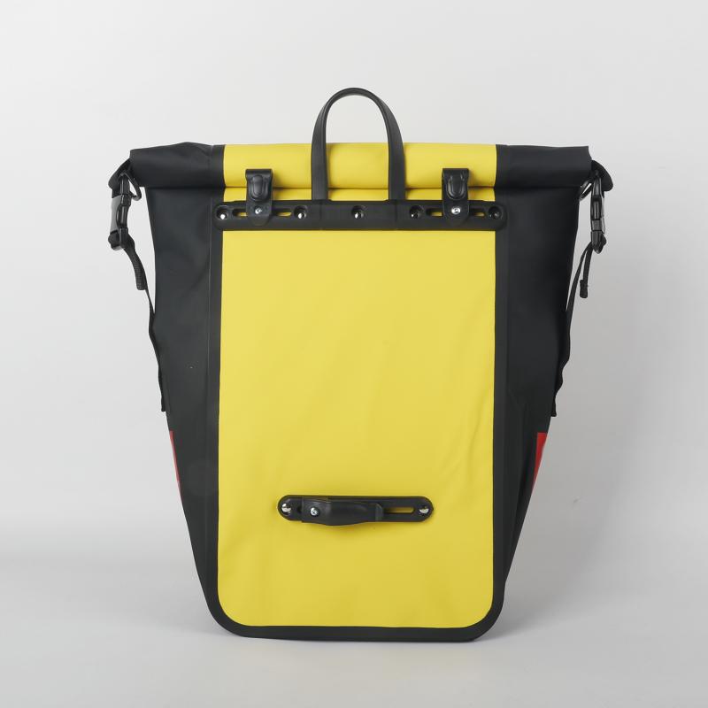 自転車バッグ メンズ レディース 完全防水 25L 大容量 PVC 耐久性 軽量 アウトドア...