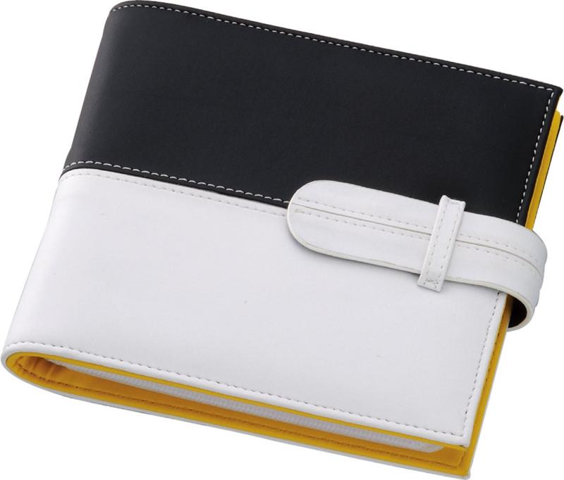 Digio2 ツートンカラーCD&DVDケース(24枚収納タイプ)