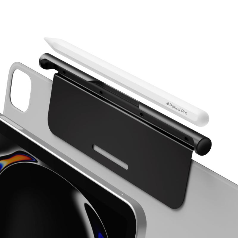  Apple Pencil 第2世代 対応 ペンシルホルダー 薄型 軽量 すり傷 防止 落下防止 保護 スリム ペンホルダー アップルペンシル 収納 ペン ホルダー MagicKeyboard SmartKeyboardFolio Smar