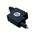 ミヨシ イーサネット対応ハイスピード巻取りHDMIケーブル ミニコネクタタイプ 1.2m ブラック HDM-HERC12/BK(2)