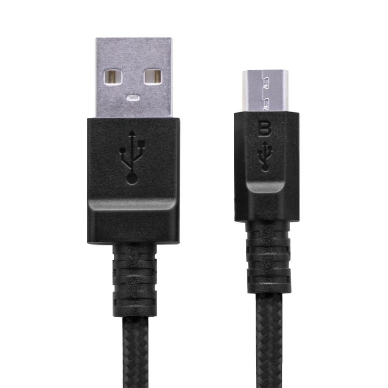 エレコム マイクロUSBケーブル microUSB 2A出力 急速充電 スマホの充電・データ通信に対応 高耐久 【IQOSも充電できる 】 0.2m ブラック MPA-AMBS2U02BK