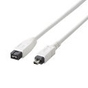 エレコム IEEE1394b FireWire800ケーブル ホワイト